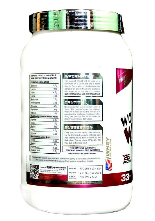 Women's Isolate Whey