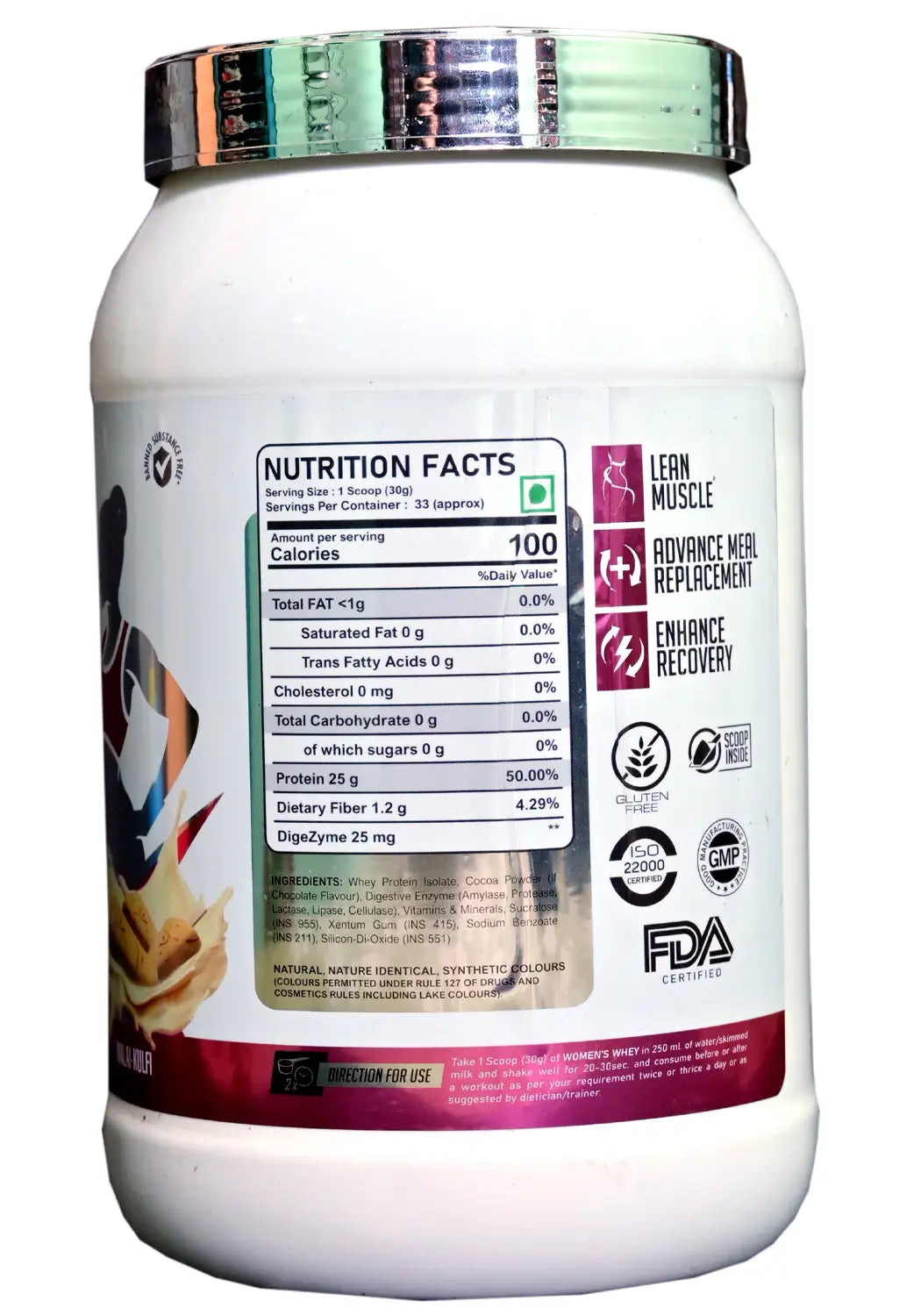 Women's Isolate Whey