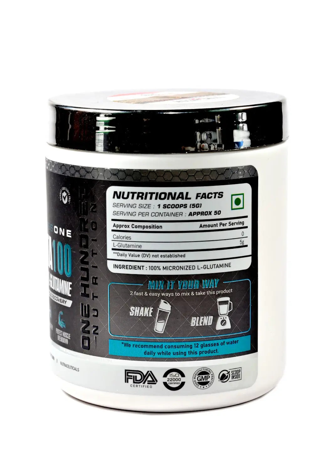 Classone GLUTA100 Micronized L-Glutamine