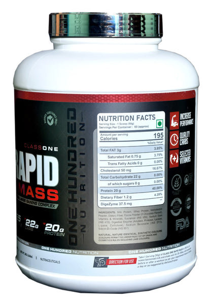 Classone RAPID Mass Gainer