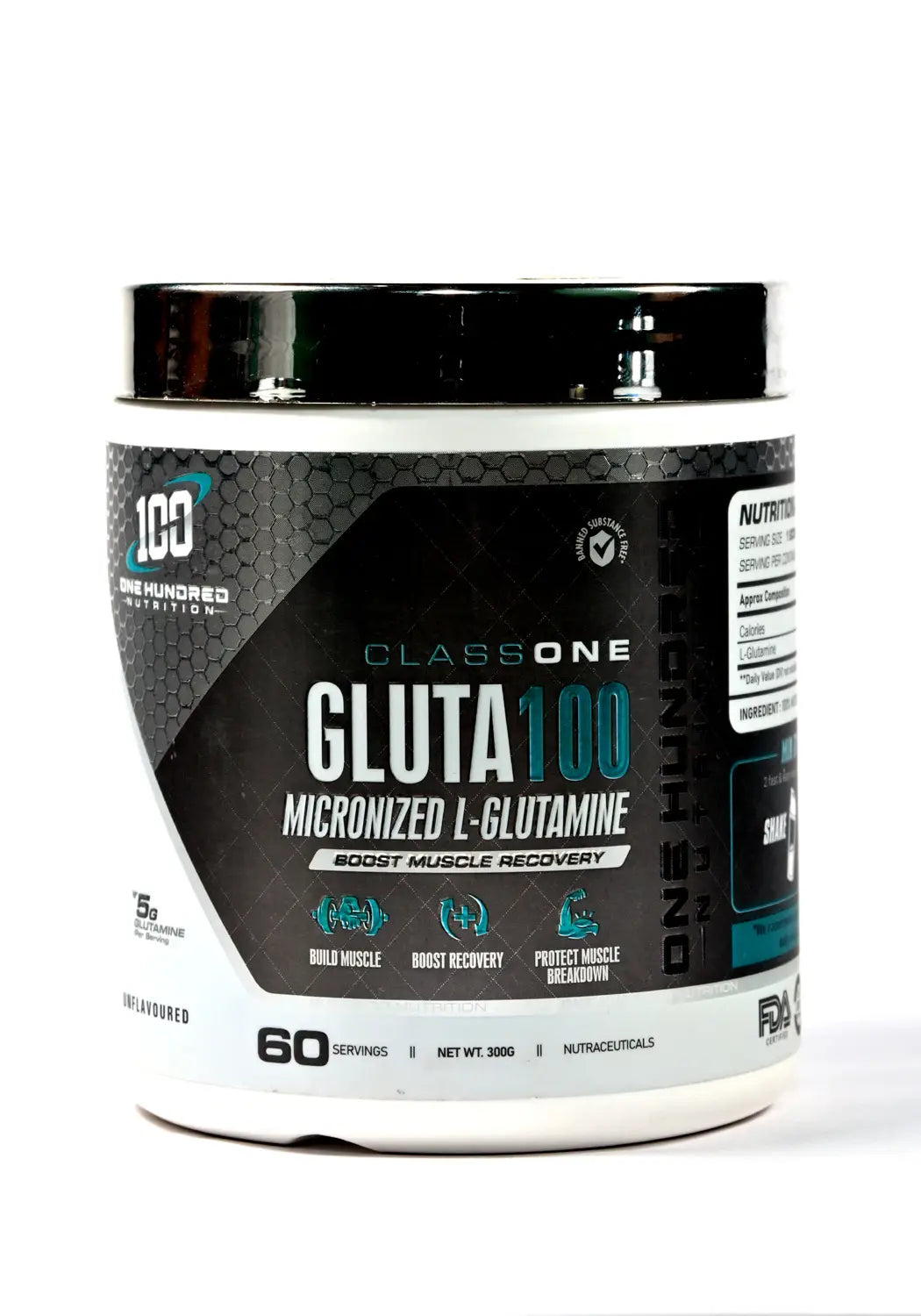 Classone GLUTA100 Micronized L-Glutamine